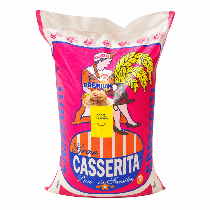 ARROZ CASERITA LILA STICKER X 49 KG