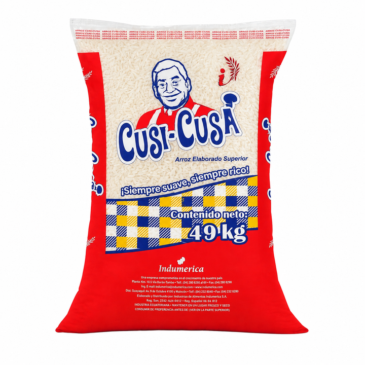 ARROZ CUSI CUSA ROJO X 49 KG